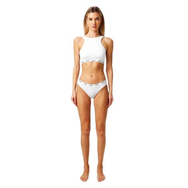 Lonsdale Sport-BH i bomull för damer 36C Vit White 36C