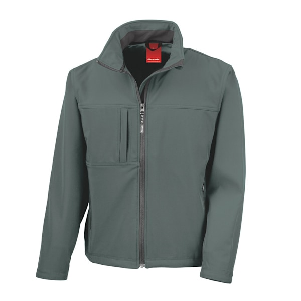 Result Classic Soft Shell-jacka för män, M, grå Grey M