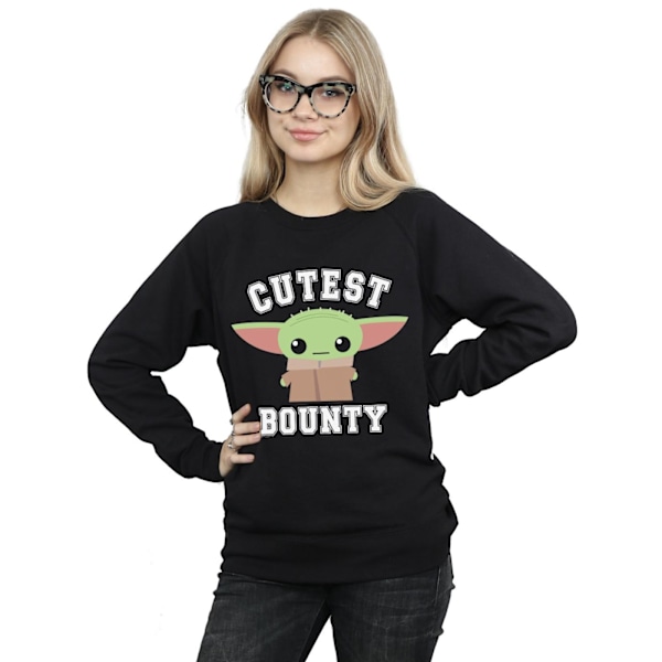 Star Wars Dam/Damer The Mandalorian Cutest Bounty Sweatshirt Black XL