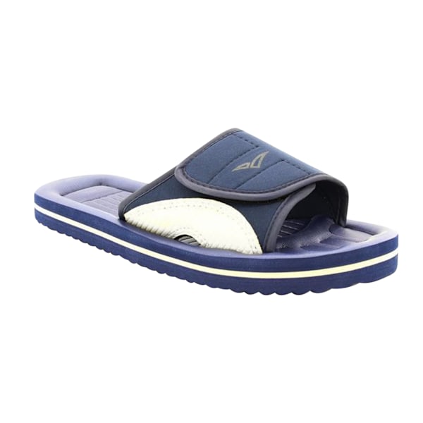 PDQ Herr Surfer Touch Fastening Strand Mule Pool Skor 46 EUR Na Navy Blue/Grey 46 EUR