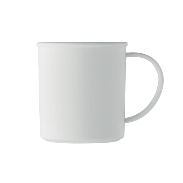MidOcean Alas Återanvändbar 300ml Mugg One Size Vit White One Size