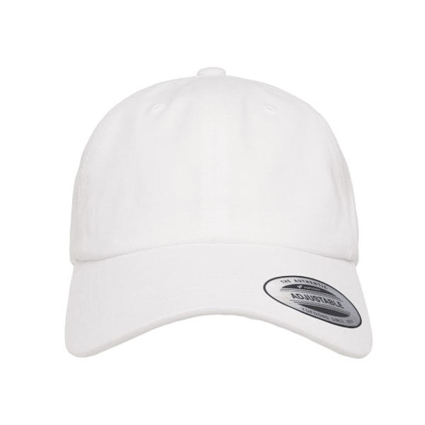 Flexfit By Yupoong Persika Bomullstwill Dad Cap En Storlek Vit White One Size