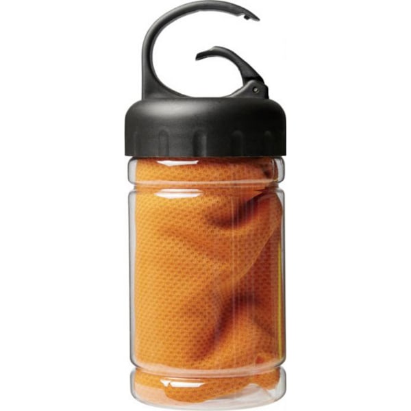 Bullet Remy kylhandduk i PET-behållare, en storlek, orange Orange One Size