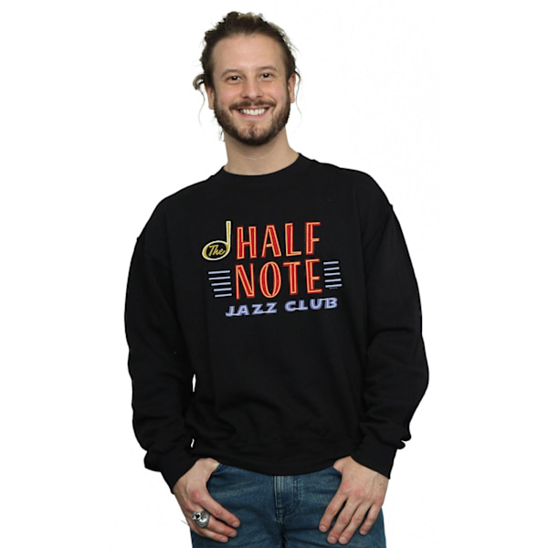 Disney Mens Soul The Half Note Jazz Club Sweatshirt 4XL Svart Black 4XL