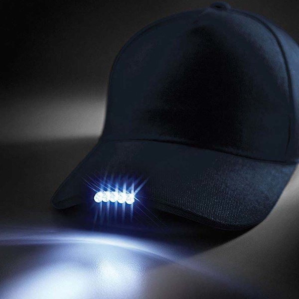 Beechfield LED-ljus Baseball Cap One Size French Navy French Navy One Size