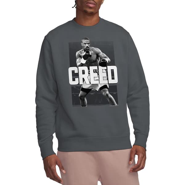 Creed Unisex Vuxen Final Round Sweatshirt M Kolgrå Charcoal M