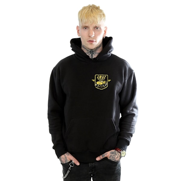 Disney Cars Cruz Ramirez Faux Pocket Logo Hoodie L Svart Black L
