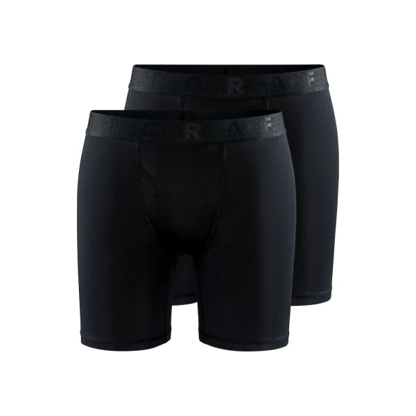 Craft Core Dry Boxer för män (förpackning med 2) S Svart Black S