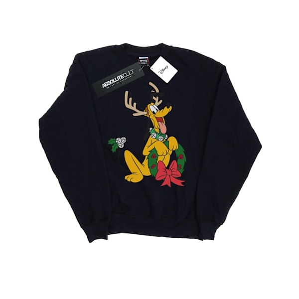 Disney Boys Pluto Jul Ren Sweatshirt 5-6 År Marinblå Navy Blue 5-6 Years