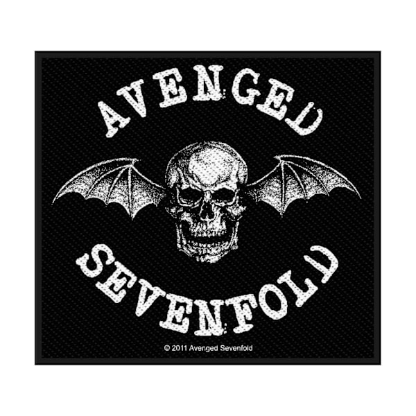 Avenged Sevenfold Death Bat Patch One Size Svart Black One Size