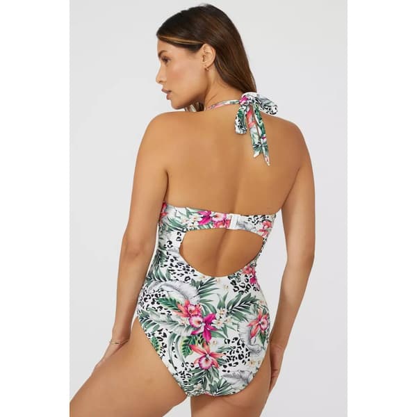 Underbar dam/dam Jungle Underwired One Piece baddräkt 32G Multicoloured 32GG