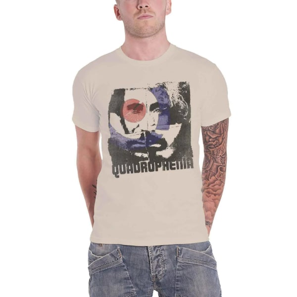 The Who Dam T-shirt för kvinnor/damer, fyrkantig, XL, grädde Cream XL