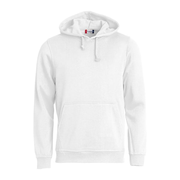 Clique Unisex Vuxen Basic Hoodie M Vit White M