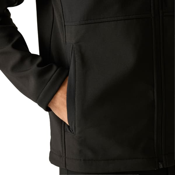 Regatta Professional Unisex Återvinningsbar Softshelljacka för vuxna Black XS