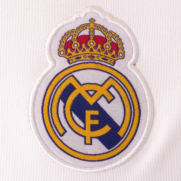 Real Madrid CF Pojkar Polyester V-ringad T-shirt 8 år Vit White 8 Years