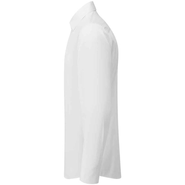 Premier Herr Recyclight Poplin Långärmad Skjorta L Vit White L