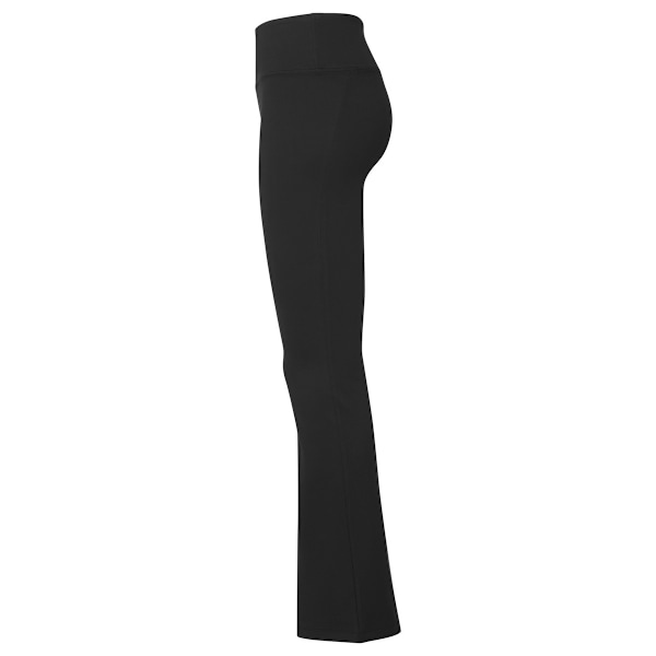 TriDri Dam/Kvinnor Återvunnet Flared Leggings M Svart Black M