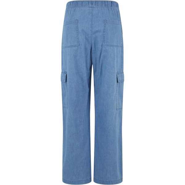 Urban Classics Dam/Flickor Denim Lätta Cargobyxor S Skyblue Washed S