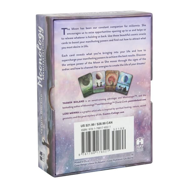 Yasmin Boland Moonology Manifestation Oracle Cards (48-pack) Multicoloured One Size