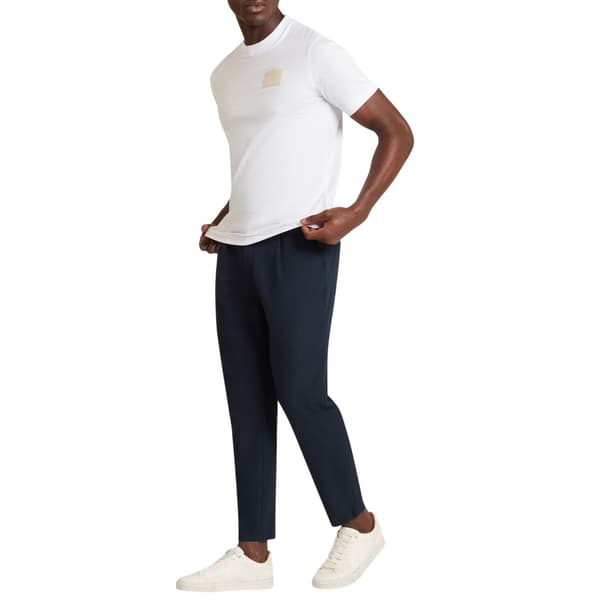 Ted Baker Herrtexturerade Byxor 28R Marinblå Navy 28R