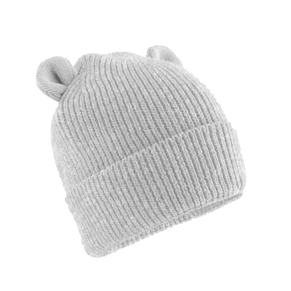 Beechfield Baby Bear Ekologisk Mössa 6-12 Månader Cloudy Grey Cloudy Grey 6-12 Months