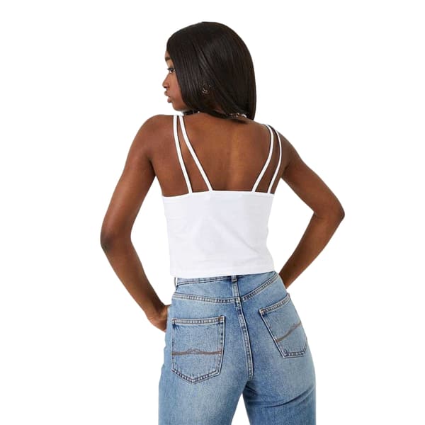 Jack Wills Dam Dubbelrem Linne 4 UK Vit White 4 UK