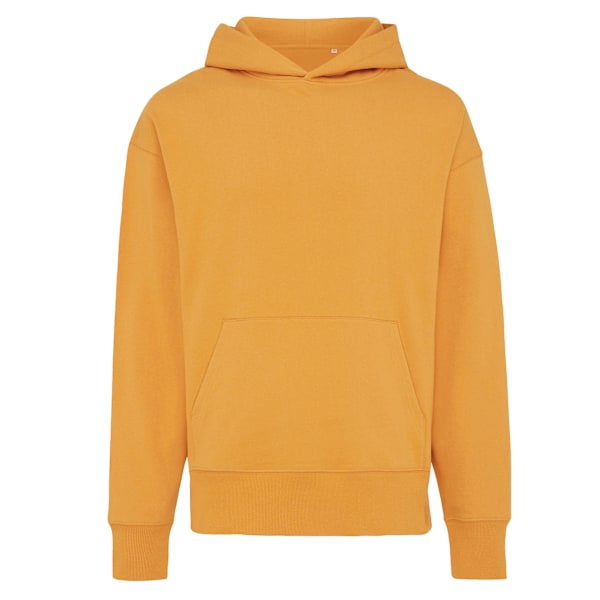 Iqoniq Unisex Vuxen Yoho Återvunnen Bomull Relaxed Fit Hoodie M S Sundial Orange M