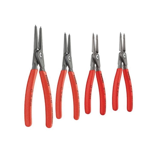 Knipex Precisionslåsringstång Set I Rulle, 4 Delar One Size M Multi Colour One Size