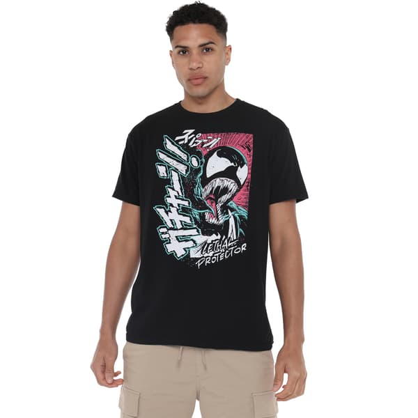 Venom Herr Lethal Protector Anime T-Shirt L Svart Black L