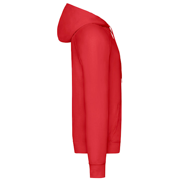 Fruit Of The Loom Unisex Lätt Huvtröja för Vuxna Red L