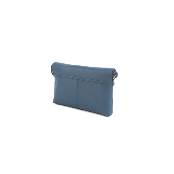 Eastern Counties Läder Dam Cleo Läder Handväska En Storlek Skifferblå Slate Blue One Size
