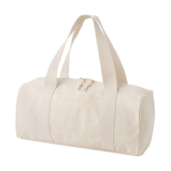 Bagbase Canvas Duffle Bag One Size Natural Natural One Size