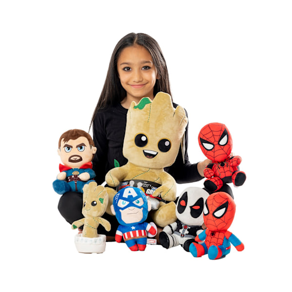 Spider-Man Phunny Karaktär Plyschleksak En Storlek Röd/Blå Red/Blue One Size