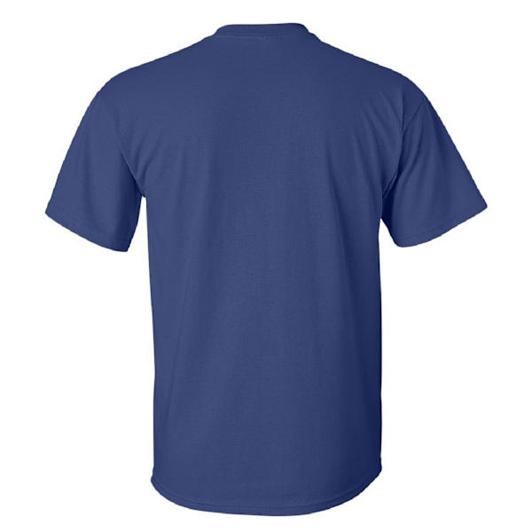 Gildan Mens Ultra Cotton Kortärmad T-shirt M Metro Blå Metro Blue M