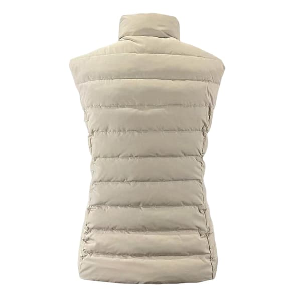Jack Wills Lättviktsväst i polyester för dam, storlek 8 UK, beige Beige 8 UK