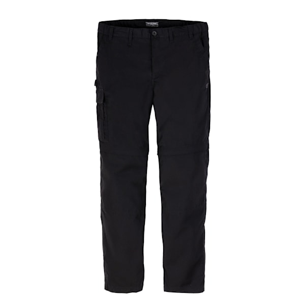 Craghoppers Mens Expert Kiwi Tailored Cargo Trousers 32L Svart Black 32L