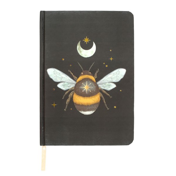 Something Different Forest Bee A5 Notebook One Size Svart Black One Size