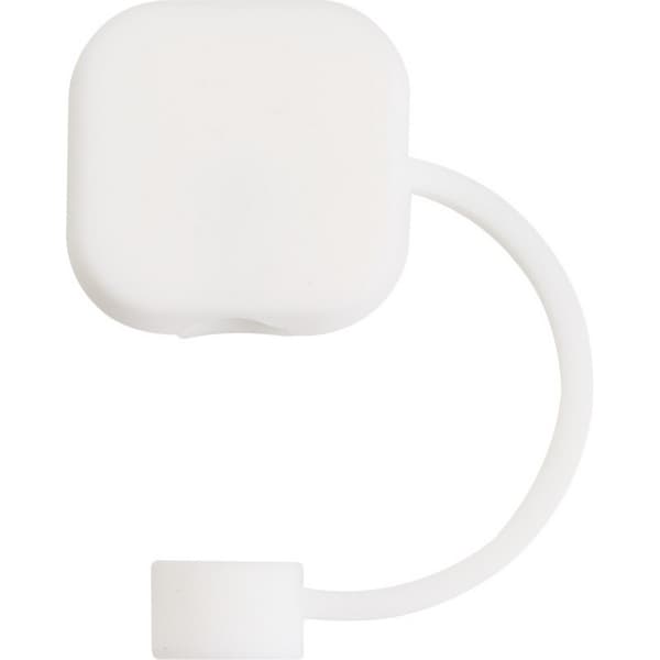 Floso Sip Silikonsugrörsskydd En Storlek Vit White One Size