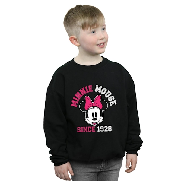 Disney Boys Mickey Mouse Sedan 1928 Sweatshirt 5-6 År Svart Black 5-6 Years