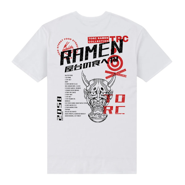 The Original Ramen Company Unisex Adult Street Food T-Shirt L W White L