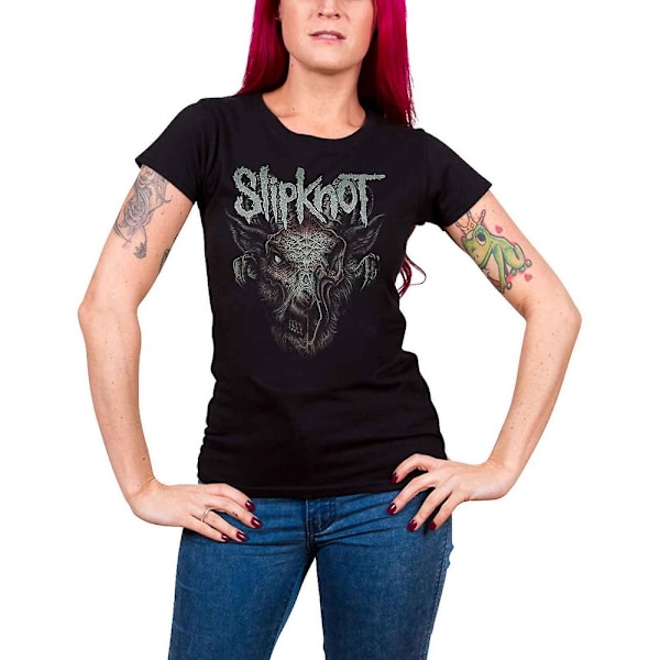 Slipknot Dam/Dam Infected Goat T-shirt L Svart Black L