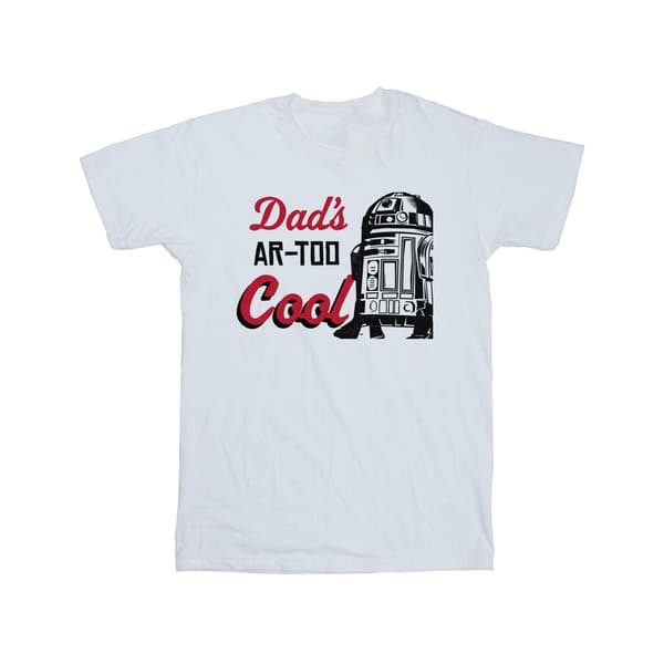 Star Wars Herr Pappa R2 Cool T-Shirt S Vit White S