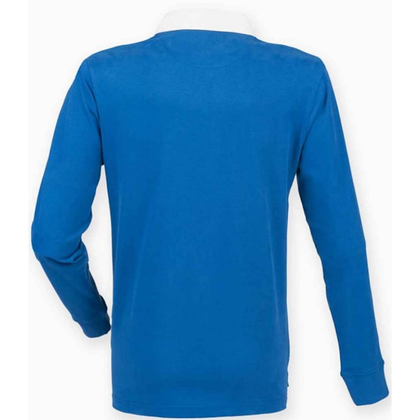 Front Row Premium Rugbytröja Herr XS Kungsblå Royal Blue XS