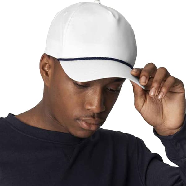 Beechfield Coolmax Baseballkeps One Size Vit/Marinblå White/Navy One Size