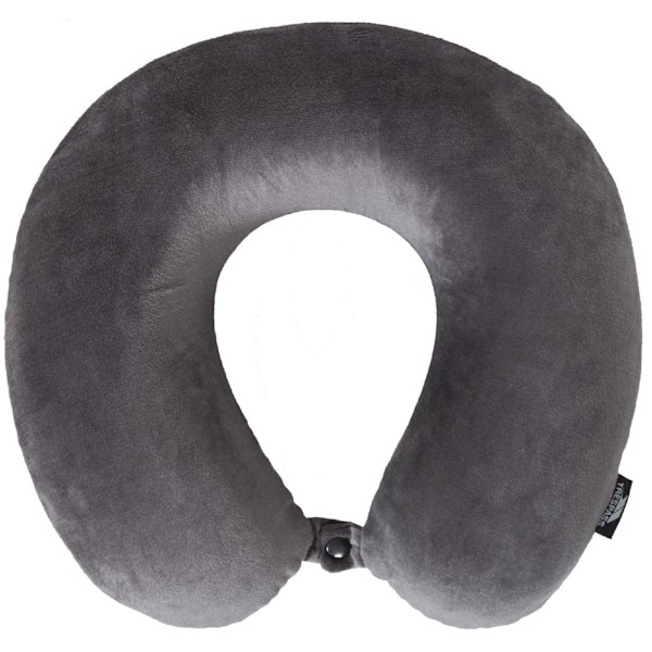 Trespass Memow Memory Foam Reseväsk Nackkudde One Size Grå Grey One Size