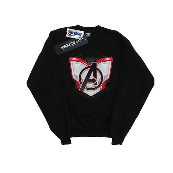 Marvel Mens Avengers Endgame Quantum Realm Suit Sweatshirt S Svart Black S