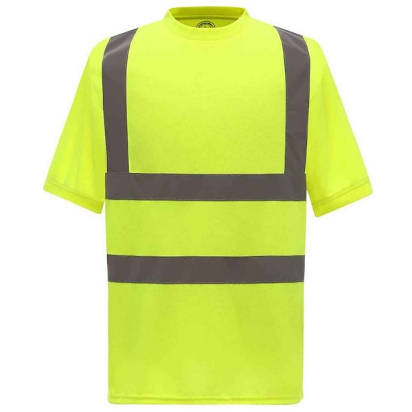 Yoko Unisex Hi-Vis T-shirt 3XL Gul Yellow 3XL