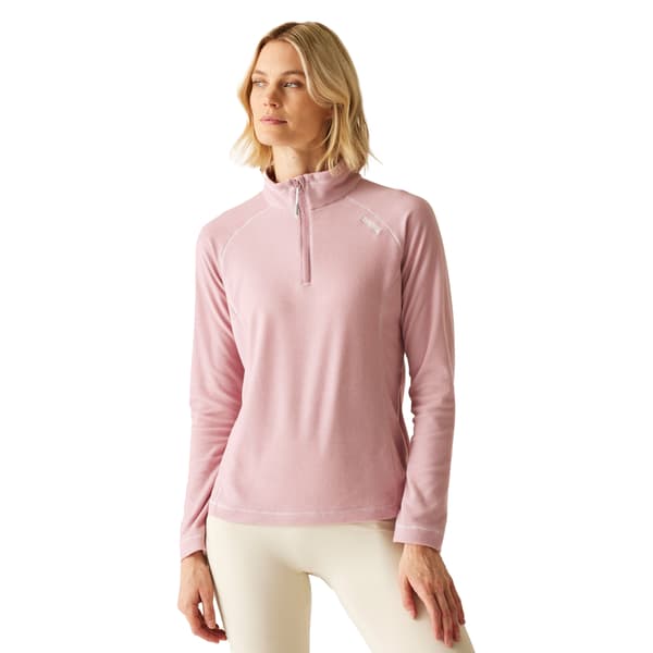 Regatta Great Outdoors Montes Half Zip Fleecetröja för damer Lilas/Powder Lilac 8 UK