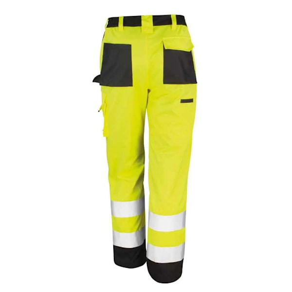 Result Safeguard Vuxen Unisex Hi Viz Cargobyxor (2-pack) Hi-Vis Yellow S