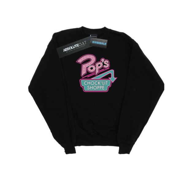 Riverdale Mens Pop´s Chock´lit Shoppe Sweatshirt 5XL Svart Black 5XL